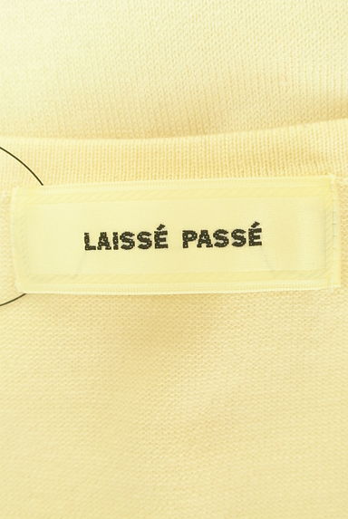 LAISSE PASSE（レッセパッセ）の古着「パールビジュー付きニットトップス（ニット）」大画像６へ