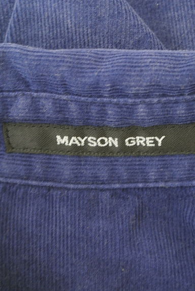 MAYSON GREY（メイソングレイ）の古着「ヴィンテージ加工コーデュロイシャツ（カジュアルシャツ）」大画像６へ