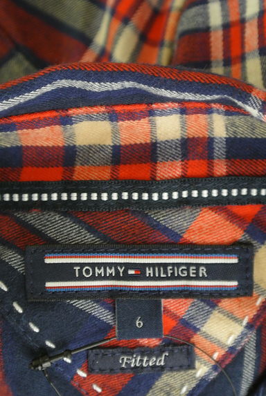 TOMMY HILFIGER（トミーヒルフィガー）の古着「配色チェック柄シャツ（カジュアルシャツ）」大画像６へ