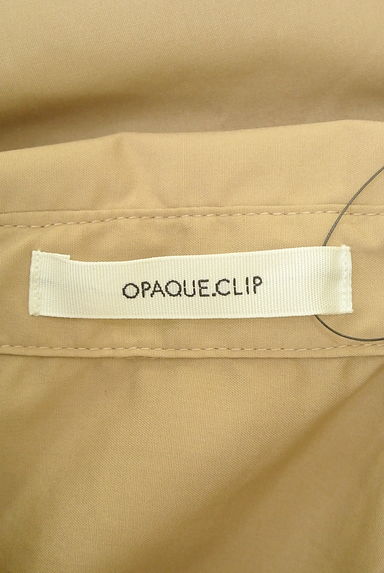 OPAQUE.CLIP（オペークドットクリップ）の古着「サイドスリットシャツワンピース（ワンピース・チュニック）」大画像６へ