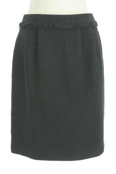 UNITED ARROWS（ユナイテッドアローズ）の古着「フリンジラメツイード膝上スカート（スカート）」大画像１へ