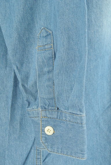 URBAN RESEARCH DOORS（アーバンリサーチドアーズ）の古着「ヴィンテージ風デニムシャツワンピース（ワンピース・チュニック）」大画像５へ