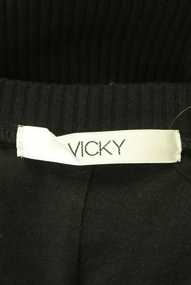 VICKY（ビッキー）の古着「ノースリーブリブカットソー（カットソー・プルオーバー）」大画像６へ