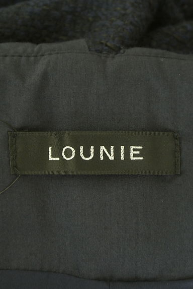 LOUNIE（ルーニィ）の古着「ハイウエストワイドサロペットパンツ（オーバーオール・サロペット）」大画像６へ