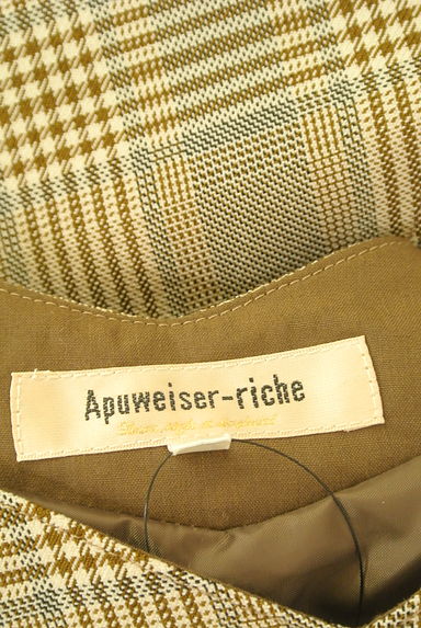 Apuweiser riche（アプワイザーリッシェ）の古着「チェックジャンパースカート（キャミワンピース）」大画像６へ