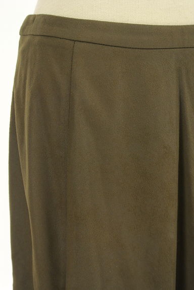 7-ID concept（セブンアイディーコンセプト）の古着「ラップ風膝丈スウェードスカート（スカート）」大画像４へ