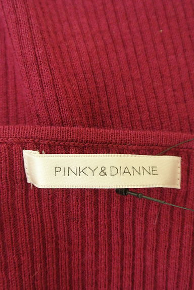 Pinky＆Dianne（ピンキー＆ダイアン）の古着「五分袖Vネックリブニット（ニット）」大画像６へ