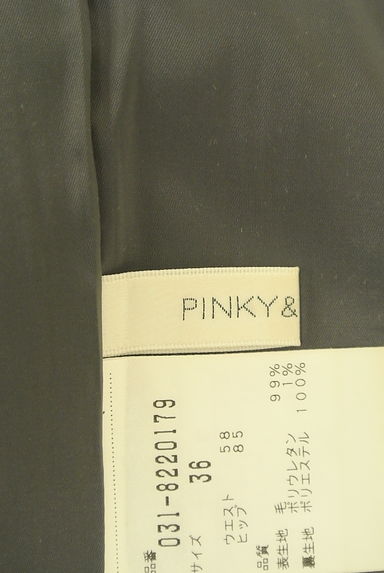 Pinky＆Dianne（ピンキー＆ダイアン）の古着「ベルト付き膝下ストライプタイトスカート（スカート）」大画像６へ