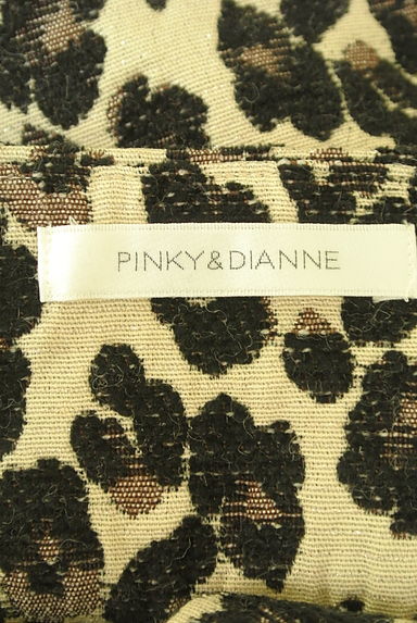 Pinky＆Dianne（ピンキー＆ダイアン）の古着「レオパード柄ハイウエストサロペットスカート（オーバーオール・サロペット）」大画像６へ