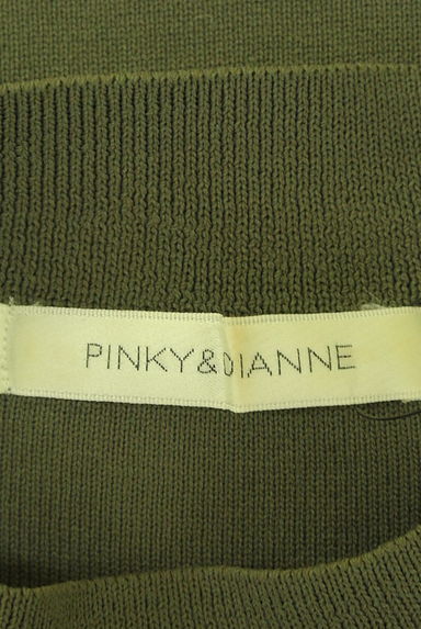 Pinky＆Dianne（ピンキー＆ダイアン）の古着「リブスタンドカラーノースリニット（ニット）」大画像６へ