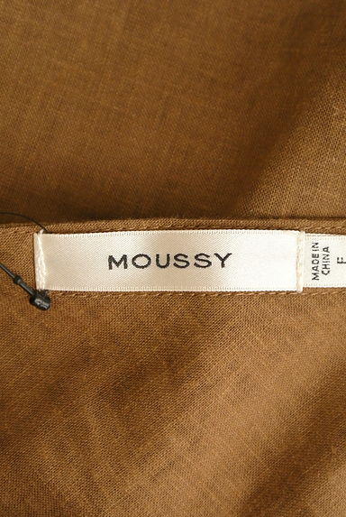 MOUSSY（マウジー）の古着「リネン混肩リボンキャミソール（カットソー・プルオーバー）」大画像６へ