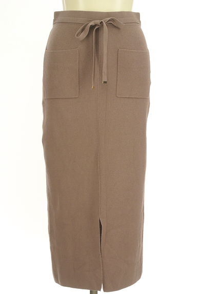 PROPORTION BODY DRESSING（プロポーションボディ ドレッシング）の古着「モックネックニット＋ロングスカートセット（セットアップ（ジャケット＋スカート））」大画像４へ