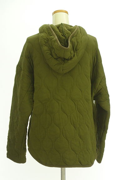 Ungrid（アングリッド）の古着「やわらかキルティングパーカー（スウェット・パーカー）」大画像２へ