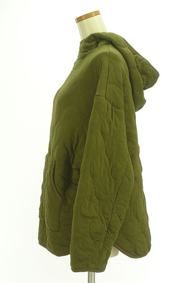 Ungrid（アングリッド）の古着「やわらかキルティングパーカー（スウェット・パーカー）」大画像３へ