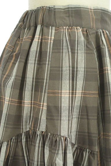 SM2（サマンサモスモス）の古着「切替ギャザーボリュームロングスカート（ロングスカート・マキシスカート）」大画像４へ