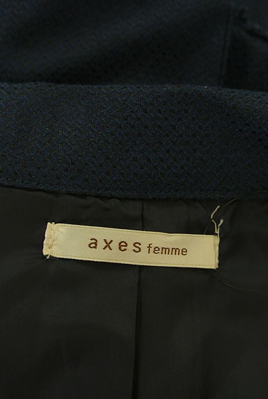 axes femme（アクシーズファム）の古着「バックリボンガーリーテーラードジャケット（ジャケット）」大画像６へ