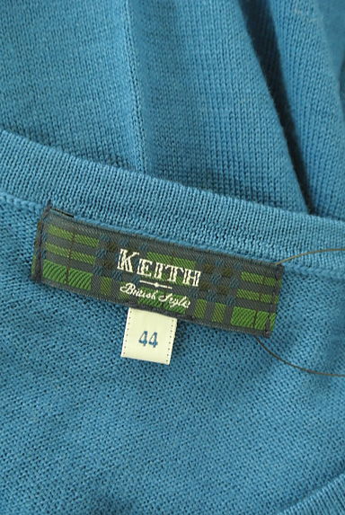 KEITH（キース）の古着「ワンポイント刺繍ニットカーディガン（カーディガン・ボレロ）」大画像６へ