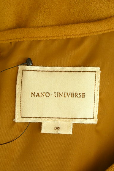 nano・universe（ナノユニバース）の古着「スウェードライク膝上ティアードワンピース（ワンピース・チュニック）」大画像６へ