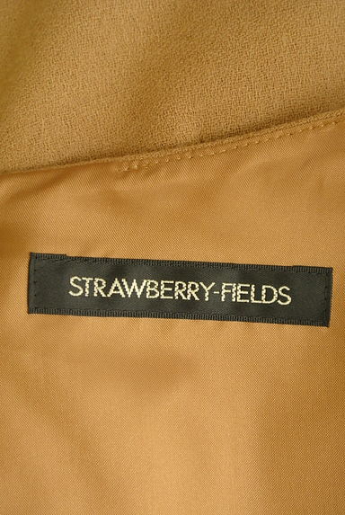 STRAWBERRY-FIELDS（ストロベリーフィールズ）の古着「膝丈タックワンピース（ワンピース・チュニック）」大画像６へ