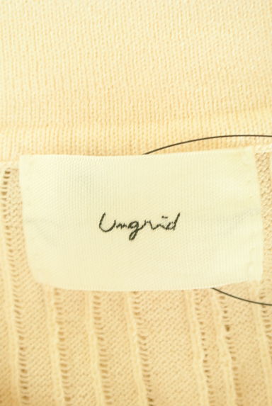 Ungrid（アングリッド）の古着「配色ライン５分袖シアーニット（ニット）」大画像６へ