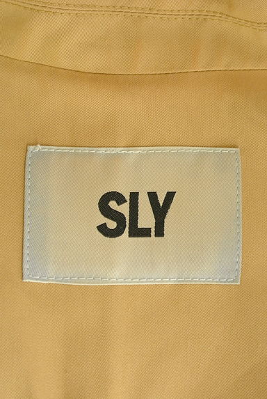 SLY（スライ）の古着「ベルト付きライトロングコート（コート）」大画像６へ
