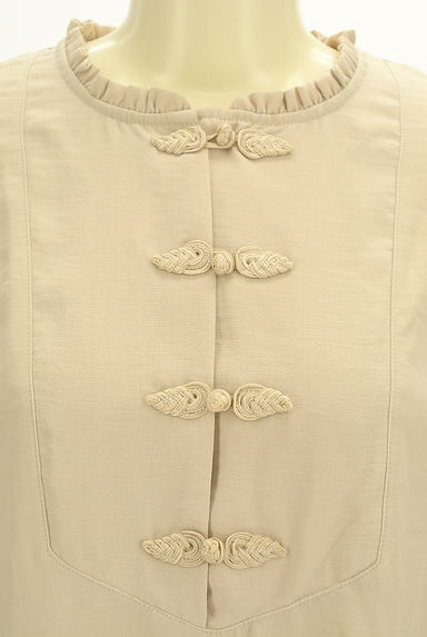 axes femme（アクシーズファム）の古着「袖刺繍チャイナボタン膝下ワンピース（ワンピース・チュニック）」大画像４へ