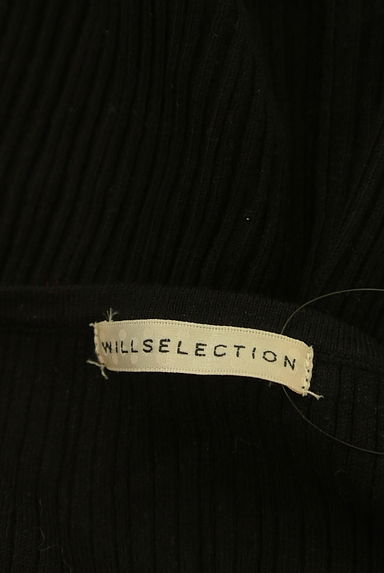 WILLSELECTION（ウィルセレクション）の古着「リボン付き袖リブニット（カットソー・プルオーバー）」大画像６へ