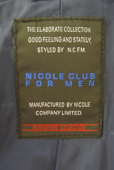 NICOLE（ニコル）の古着「エコレザーライダースジャケット（ブルゾン・スタジャン）」大画像６へ