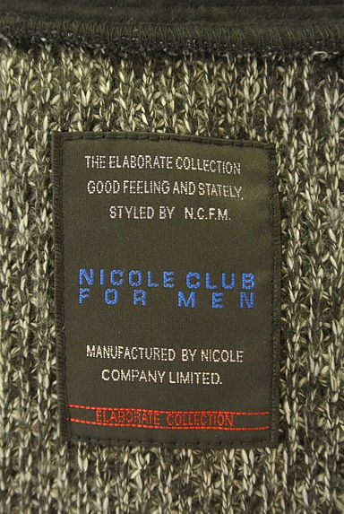 NICOLE（ニコル）の古着「収納フードニットカーディガン（カーディガン）」大画像６へ