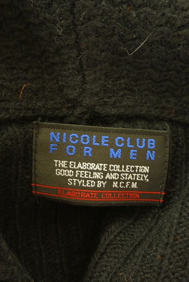 NICOLE（ニコル）の古着「襟付きジップアップニットカーディガン（カーディガン）」大画像６へ