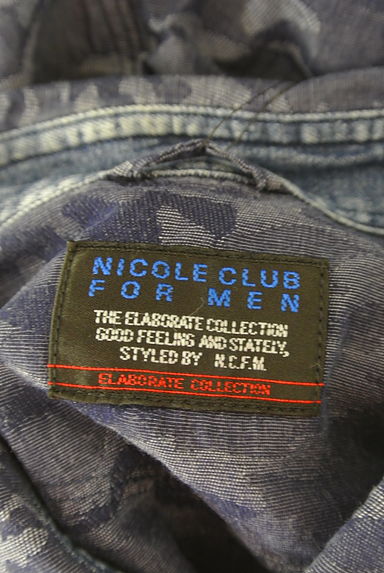 NICOLE（ニコル）の古着「迷彩柄シャツ（カジュアルシャツ）」大画像６へ