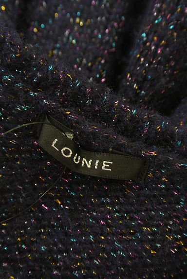 LOUNIE（ルーニィ）の古着「カラフルラメミックスニット（セーター）」大画像６へ