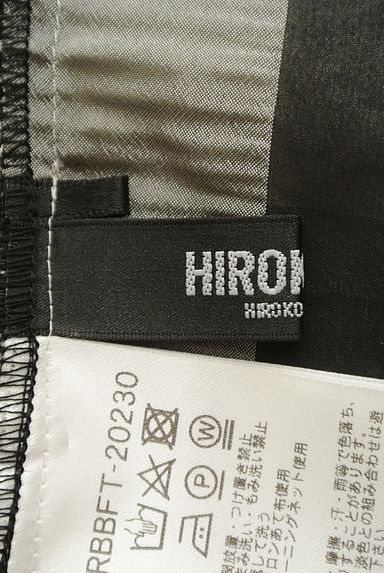 HIROKO BIS（ヒロコビス）の古着「チェック柄微光沢シアープルオ―バー（カットソー・プルオーバー）」大画像６へ
