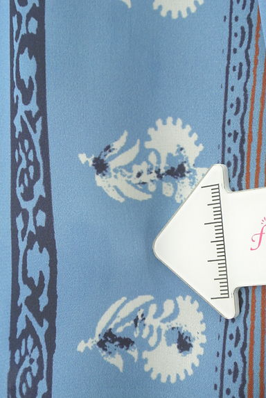 HIROKO BIS（ヒロコビス）の古着「花柄スカーフロングスカート（ロングスカート・マキシスカート）」大画像５へ