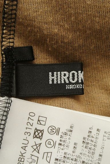 HIROKO BIS（ヒロコビス）の古着「花柄ハイネックニットプルオーバー（ニット）」大画像６へ