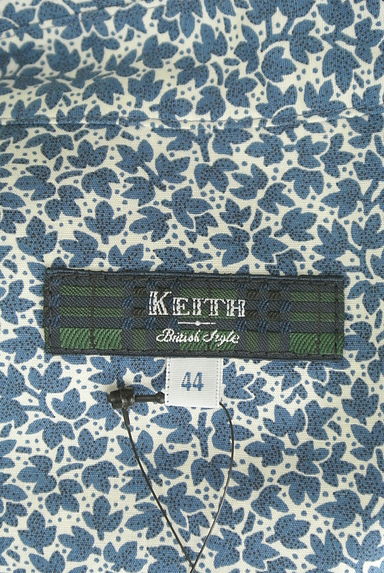KEITH（キース）の古着「花総柄コットンシャツ（カジュアルシャツ）」大画像６へ