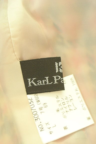 KarL Park Lane（カールパークレーン）の古着「ベルト付き膝下丈チェック柄ウールスカート（ロングスカート・マキシスカート）」大画像６へ