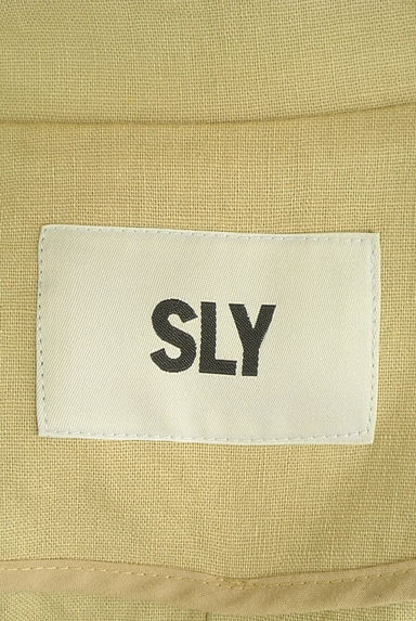 SLY（スライ）の古着「コットンリネンロングトレンチコート（トレンチコート）」大画像６へ
