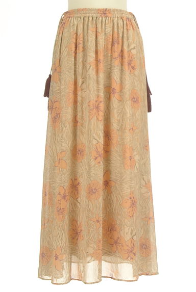 Ungrid（アングリッド）の古着「リゾート花柄ロングシアースカート（ロングスカート・マキシスカート）」大画像１へ