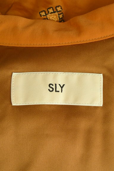SLY（スライ）の古着「エスニック刺繍入りサテンブルゾン（ブルゾン・スタジャン）」大画像６へ
