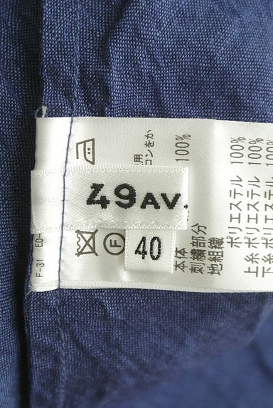 49av.Junko Shimada（49アヴェニュージュンコシマダ）の古着「刺しゅう五分袖カットソー（カットソー・プルオーバー）」大画像６へ
