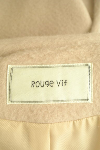 Rouge vif La cle（ルージュヴィフラクレ）の古着「モヘヤ混ウールロングコート（コート）」大画像６へ