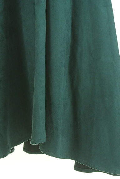 Te chichi（テチチ）の古着「スウェードライクミモレスカート（スカート）」大画像５へ