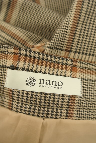 nano・universe（ナノユニバース）の古着「チェック柄タックパンツ（パンツ）」大画像６へ