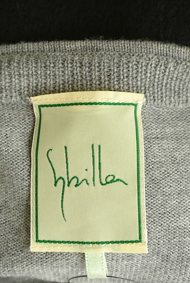Sybilla（シビラ）の古着「配色膝丈ニットワンピース（ワンピース・チュニック）」大画像６へ