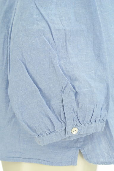 SM2（サマンサモスモス）の古着「スカラップレース襟コットンリネンシャツ（ブラウス）」大画像５へ