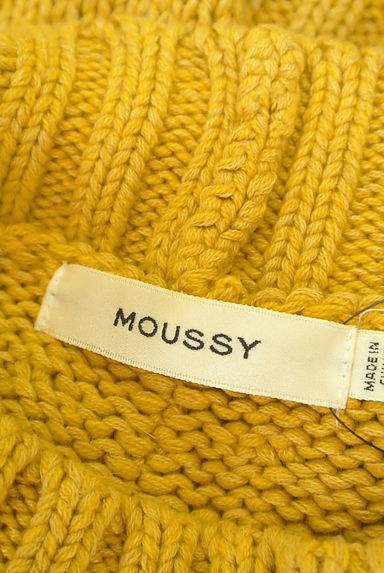 MOUSSY（マウジー）の古着「ハイネックローゲージニットトップス（セーター）」大画像６へ
