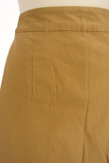 Ungrid（アングリッド）の古着「リネン混フロントベンツロングスカート（ロングスカート・マキシスカート）」大画像４へ