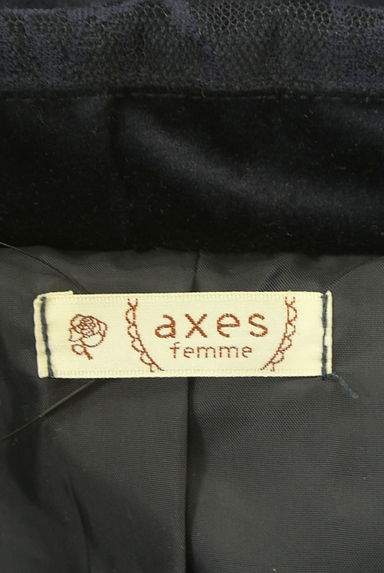 axes femme（アクシーズファム）の古着「刺繍入りベロアライクジャケット（ジャケット）」大画像６へ