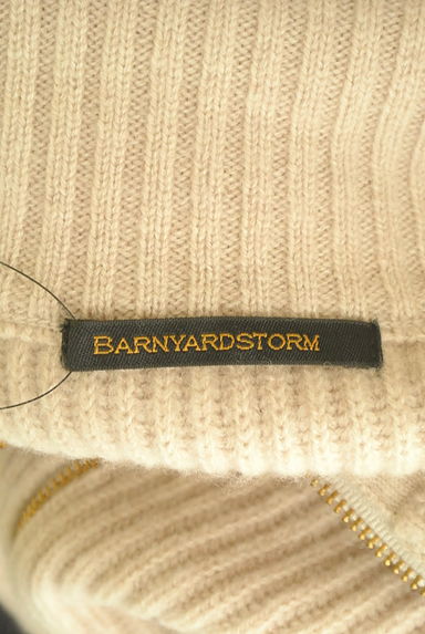 BARNYARDSTORM（バンヤードストーム）の古着「ドロップショルダーハーフジップセーター（セーター）」大画像６へ